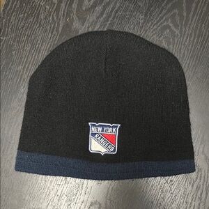 New York Rangers Reversible Beanie. One Size Fits All.
